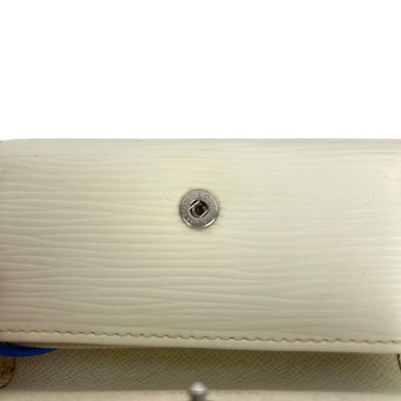 Rare 2007 Authentic Louis Vuitton  GUC Leather Epi Four Key Card Holder - Picture 8 of 10